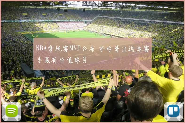 NBA常规赛MVP公布 字母哥当选本赛季最有价值球员